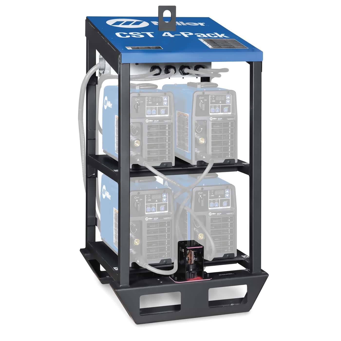Empty Inverter Rack Miller 4-Pack Inverter Rack (Empty Frame) for CST 282 / Maxstar 200 ...