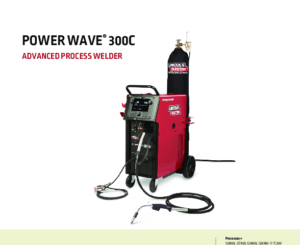 Lincoln Power Wave 300C Advanced Educational Package Multi-Process ...