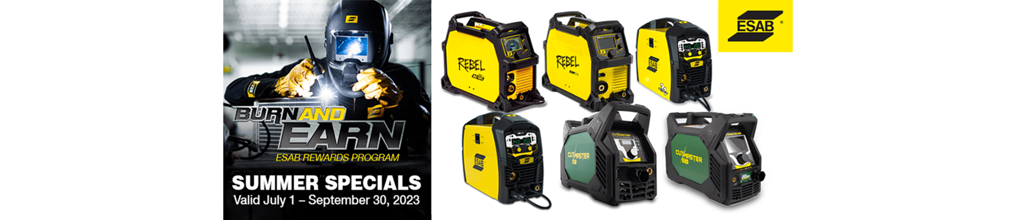Esab Burn and Earn