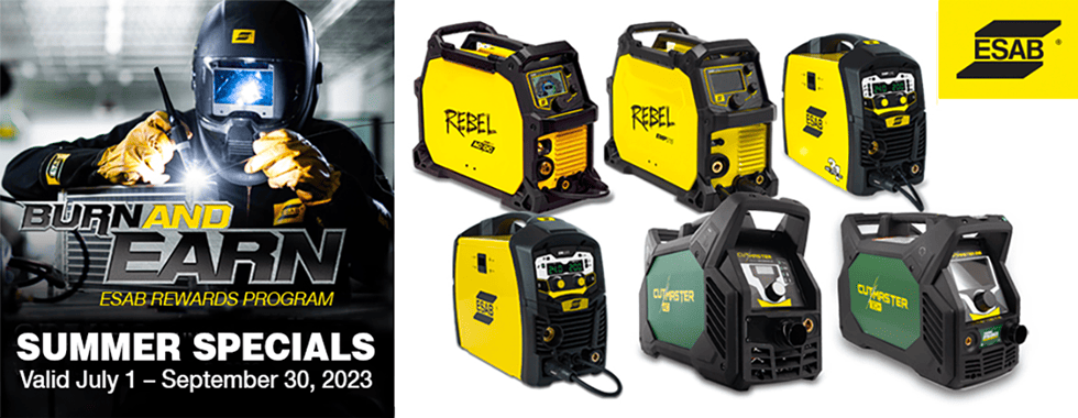 Esab Burn and Earn
