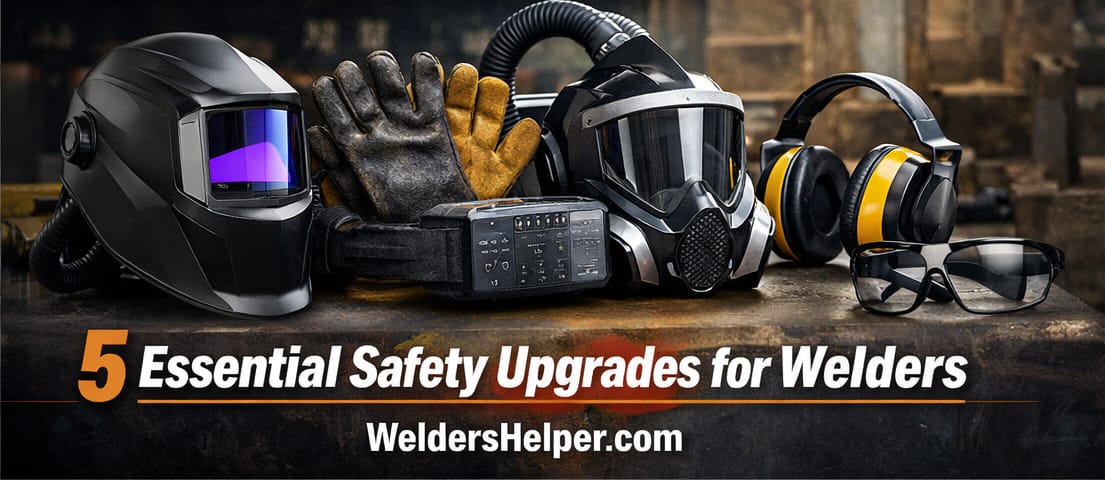Featured image for blog post - 5 essential safety upgrades for welders