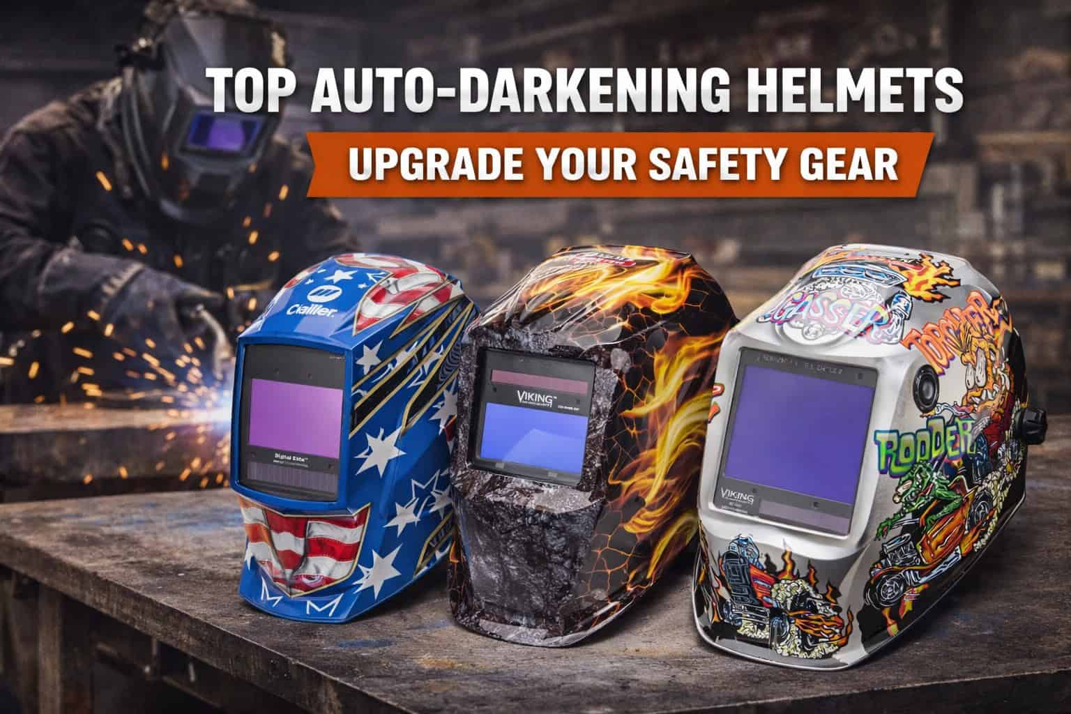 top auto-darkening helmets - upgrade your safety gear