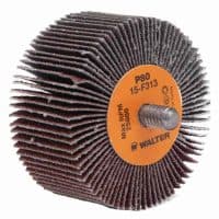 Walter Coolcut 2" x 1" Mounted Flap Wheel 80 Grit 1/4-20 Thread