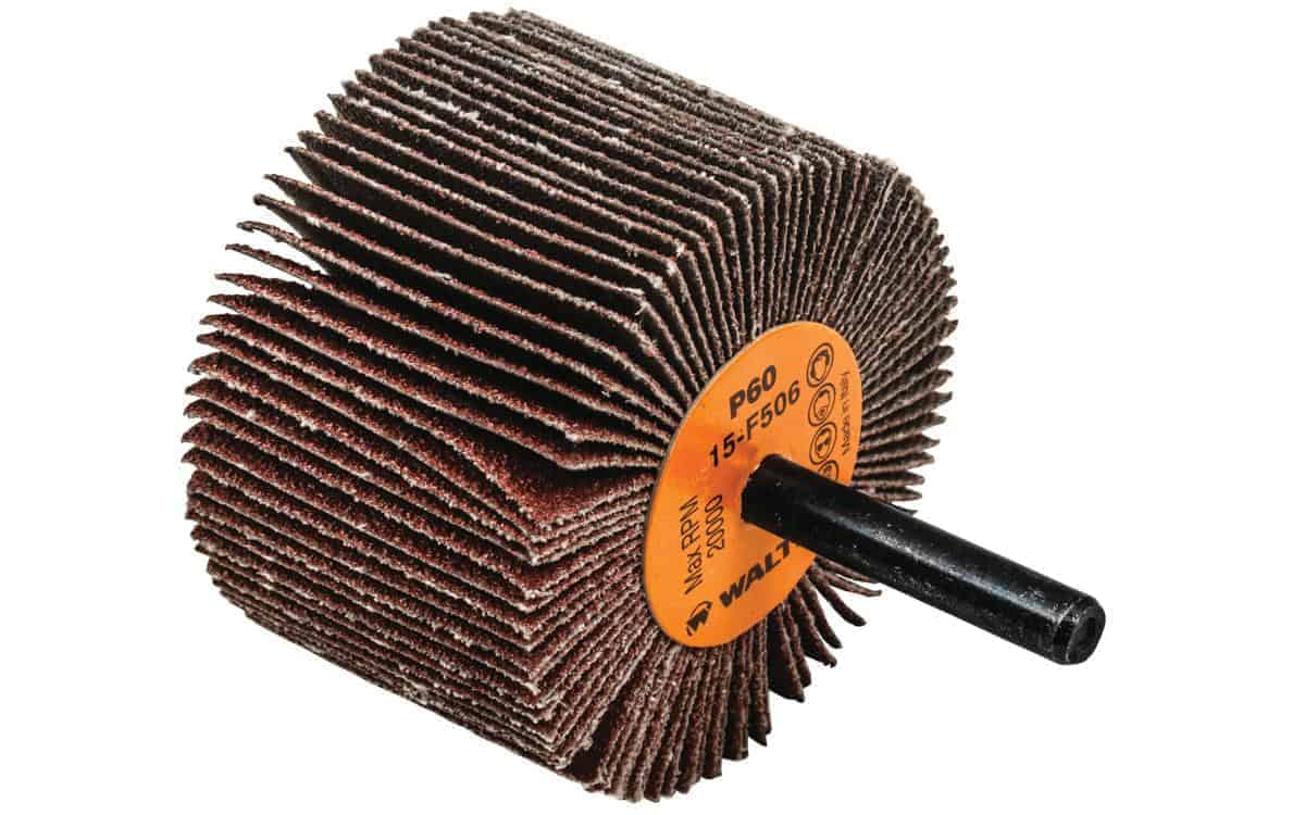 Walter 2.5x1.5 Inch 60 Grit Mounted Flap Wheel
