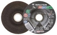 Walter Flexcut 4.5 Inch Flexible Grinding Wheel 36 Grit Blending Disc