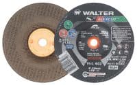 Walter Flexcut 6-Inch Flexible Grinding Wheel 24 Grit 5/8-11 Hub