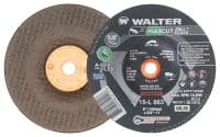 Walter Flexcut Mill Scale Flexible Blending Disc 6-Inch 36 Grit