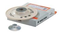 Walter 15-M-055 5-Inch Flexible White Turbo Backing Pad
