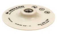 Walter 5-Inch Turbo Backing Pad for COOLCUT XX - White