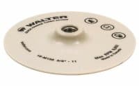 Walter 7-Inch White Turbo Backing Pad for Resin Fiber Discs