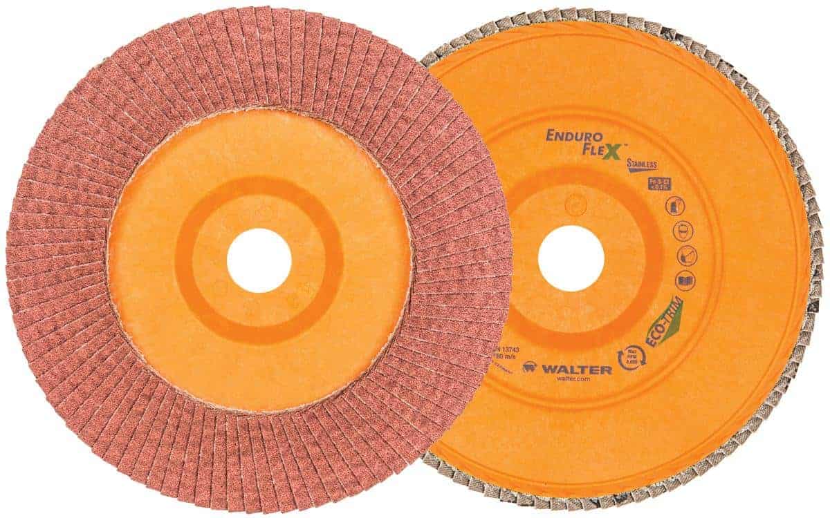 Walter Enduro-Flex Stainless 7-Inch 60 Grit Trimmable Flap Disc