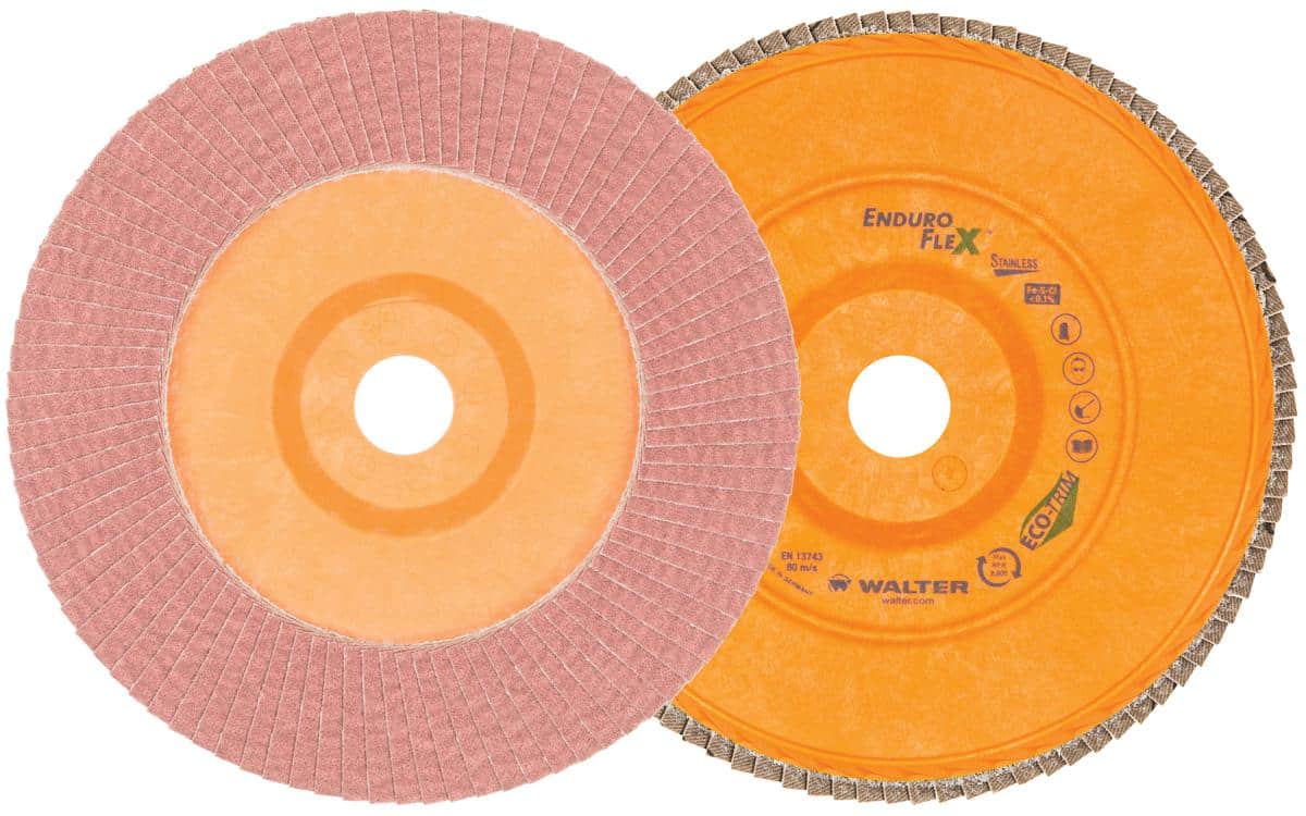 Walter Enduro-Flex Stainless 7-Inch Flap Disc 80 Grit