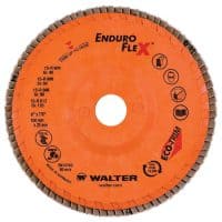 Walter Enduro-Flex 6-Inch 120 Grit Trimmable Flap Disc with 5/8-11 Hub