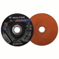 Walter ErgoFlex 5-Inch Type 29 Flexible Grinding Disc, 80 Grit
