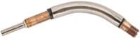 Tweco 63J45 Conductor Tube 45-Degree 600A MIG Gun Neck