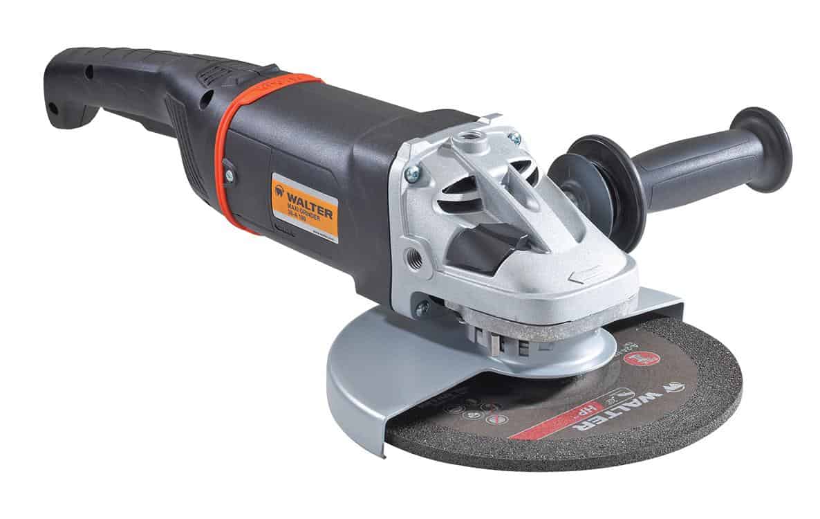 Walter 6190 Heavy-Duty 9-Inch Angle Grinder with Rotating Handle