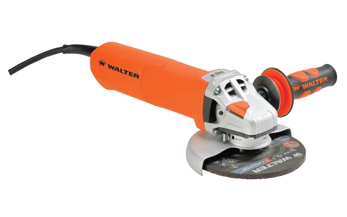 Walter Big-6 Heavy-Duty 6-Inch Angle Grinder with Anti-Vibration