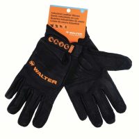 Walter Heavy-Duty Goatskin Work Gloves, Large