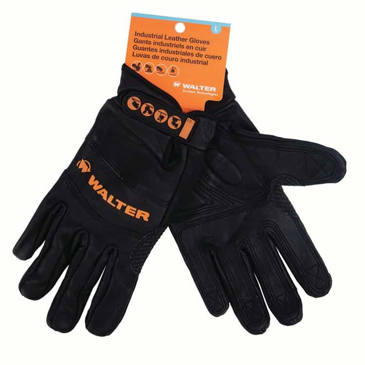 Walter Heavy-Duty Goatskin Work Gloves, Large