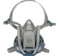 3M 6500QL Series Medium Half Face Respirator with Quick Latch