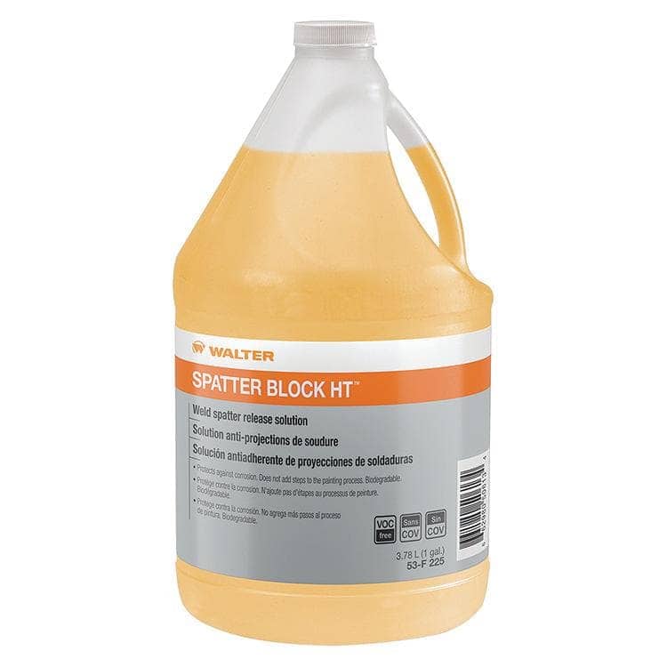 Walter Spatter Block HT High-Temperature Anti-Spatter Liquid - 3.78L Jug