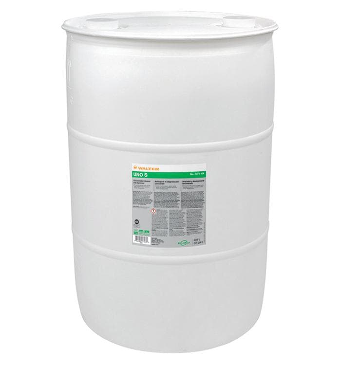 Walter UNO S Industrial Foaming Degreaser 208L Drum