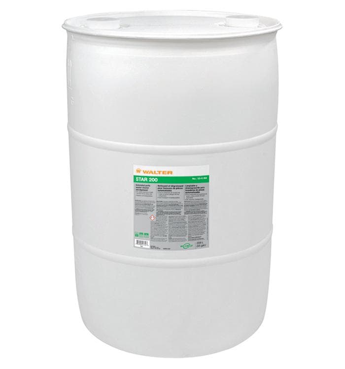 STAR 200 Foamless Alkaline Parts Washer Cleaner - 208L Drum