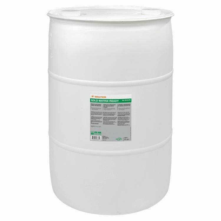 Walter Gold Matrix Ready Foamless Degreaser 208L Drum
