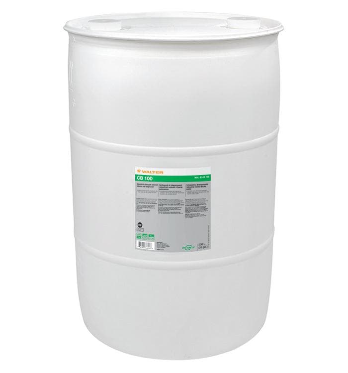 Walter CB 100 Natural Industrial Cleaner & Degreaser 208L Drum