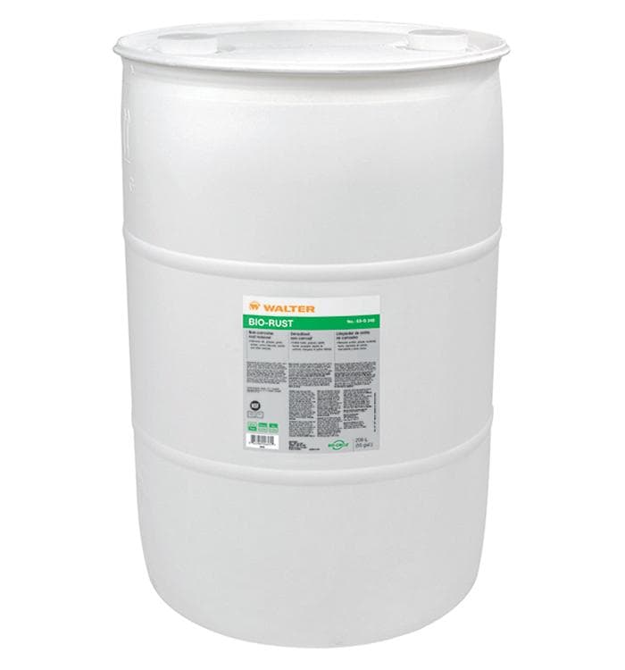 Walter BIO-RUST Neutral pH Rust Remover Liquid 208L Drum