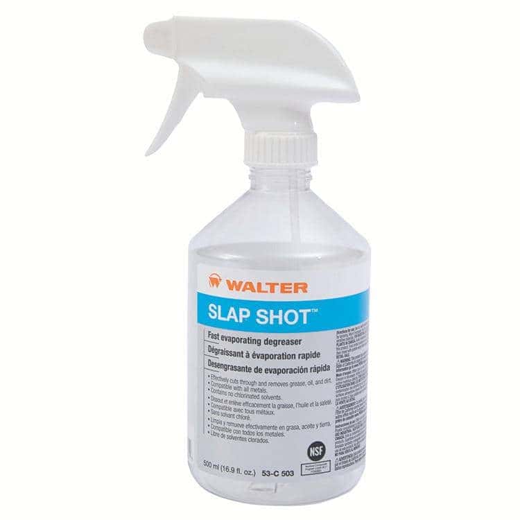 Walter Slap Shot Refillable Spray Bottle with WHMIS Label