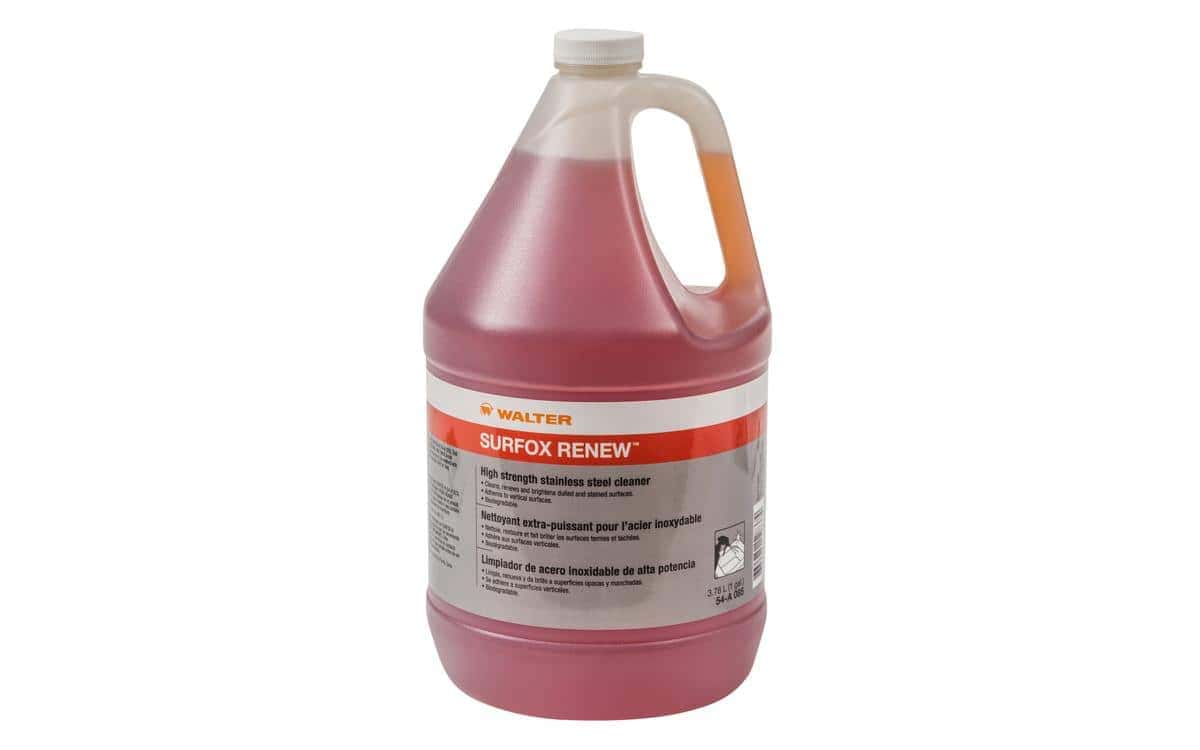 Walter Surfox Renew High-Strength Stainless Steel Rust Remover Gel 3.78L
