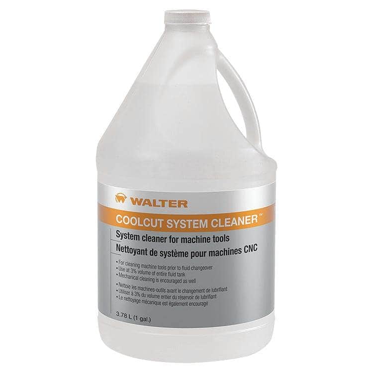 Walter Coolcut CNC Coolant System Flush and Biocide Cleaner 1 Gallon