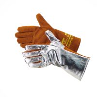 Cangoru Track Collection Heavy-Duty Leather Welding Gloves - Large