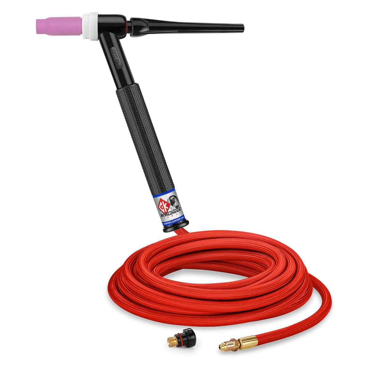 CK17 150A Air Cooled TIG Torch with 25ft Super-Flex Cable