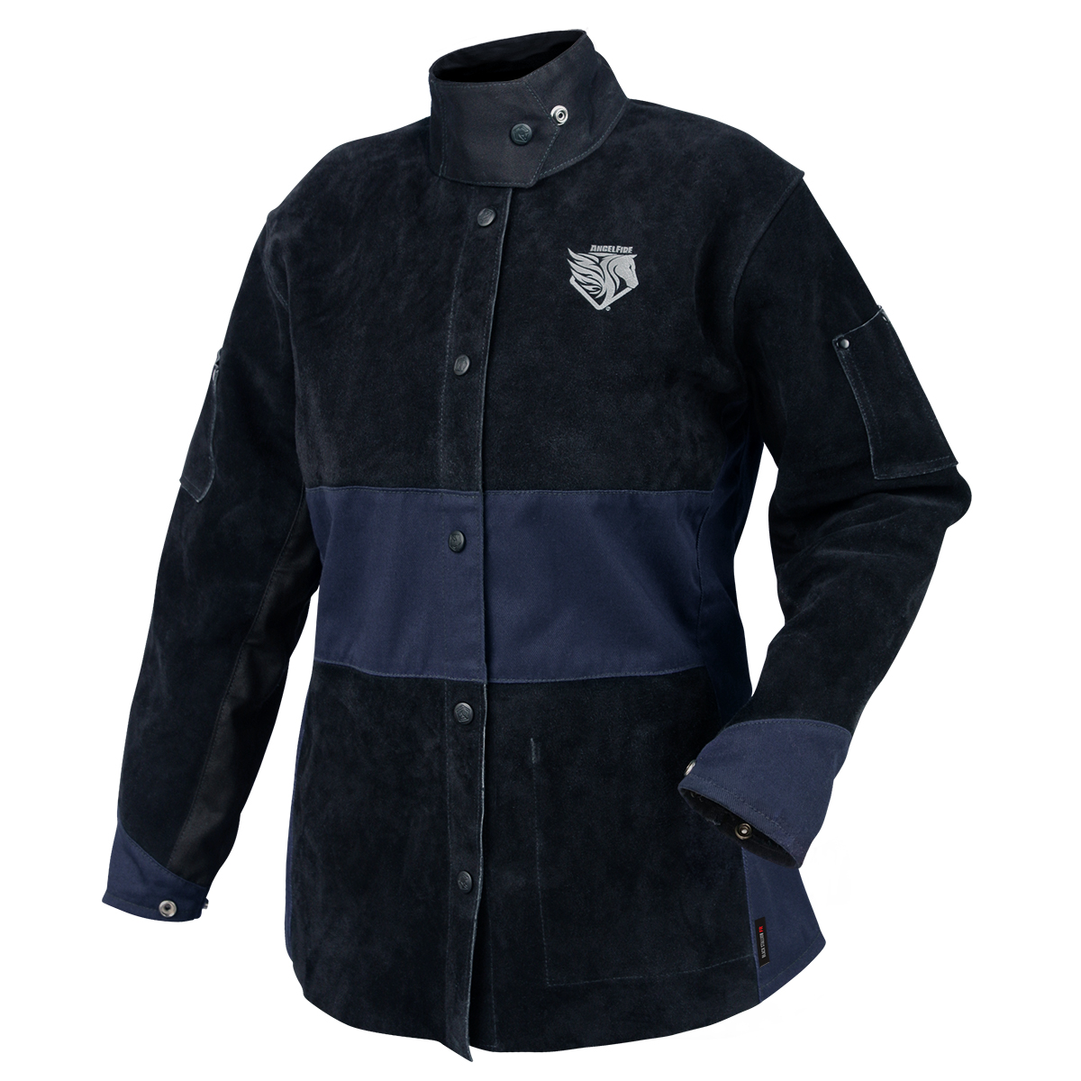 Angel Fire Women's Hybrid FR Cotton & Leather Welding Jacket - Medium