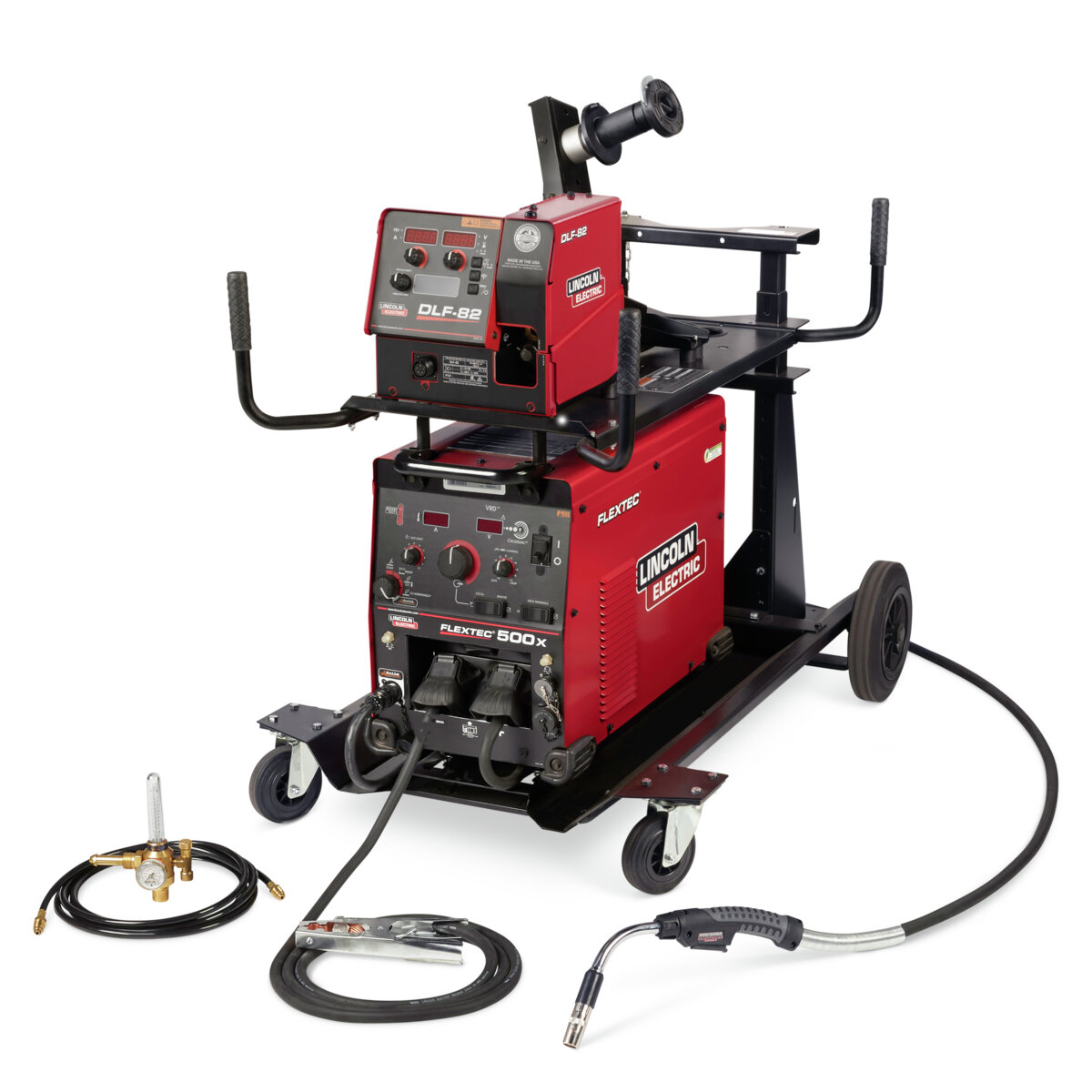 Lincoln Flextec 500X / DLF-82 Ready-Pak Multi-Process Welder