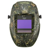 Lincoln Viking 2450 ADV White Tail Camo Auto-Darkening Helmet with LED Light
