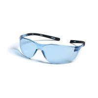 Lincoln Axilite Light Blue Anti-Scratch Safety Glasses